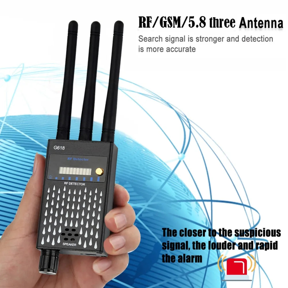 Anti-Spy Bug & GSM Device Finder