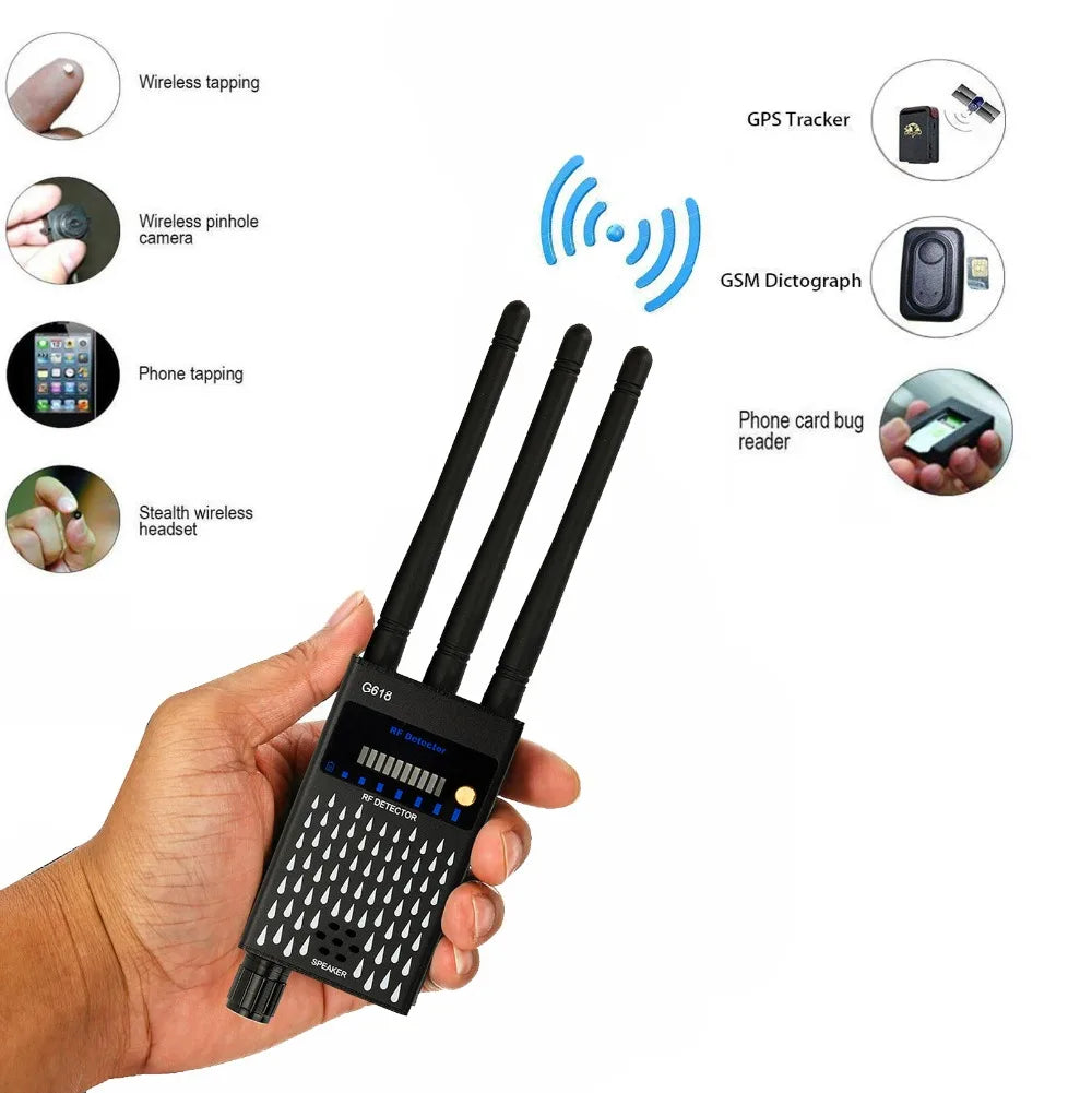 Anti-Spy Bug & GSM Device Finder