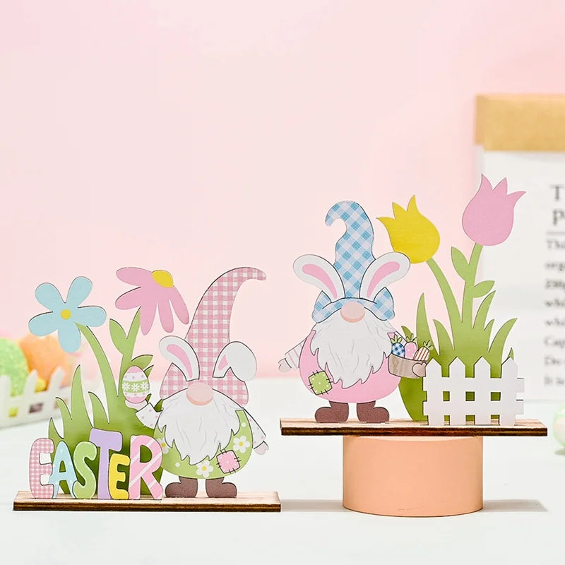 2024 Easter Wooden Decoration