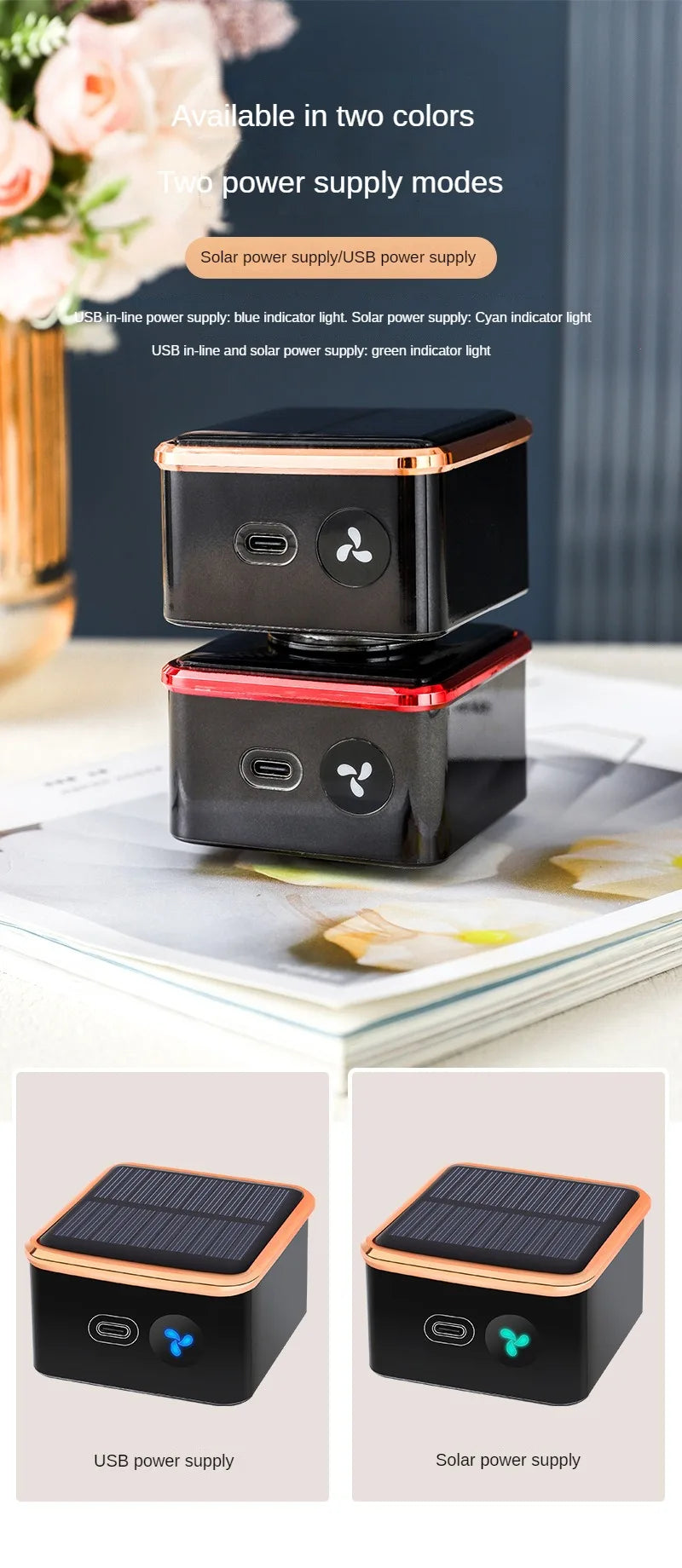 Solar Car Air Purifier