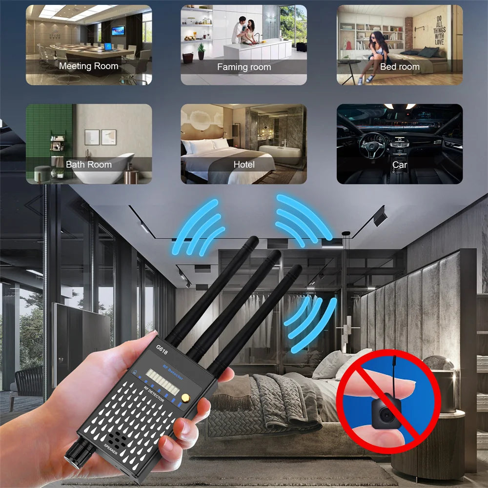 Anti-Spy Bug & GSM Device Finder