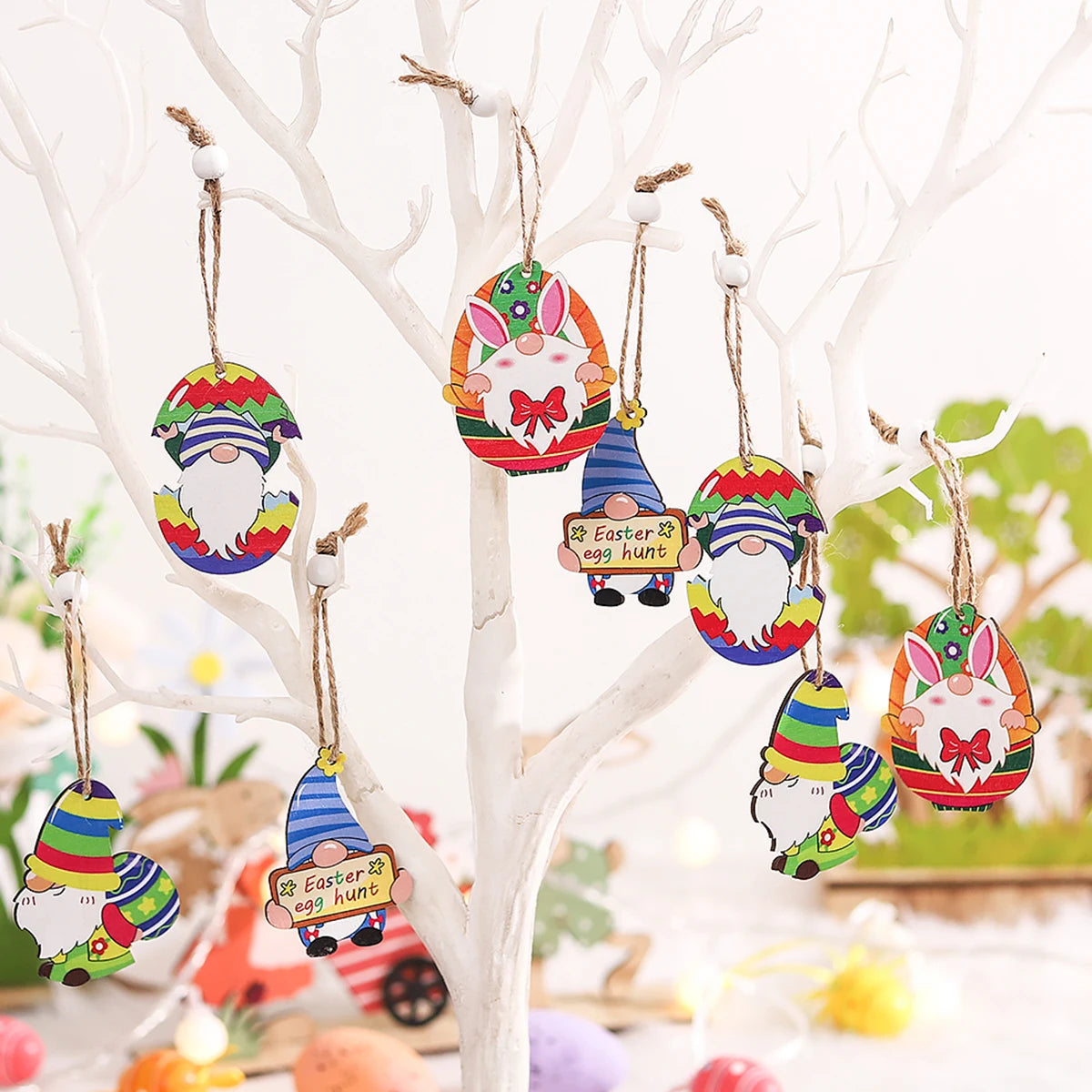 2024 Easter Wooden Decoration