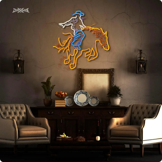 Cowboy Neon Sign