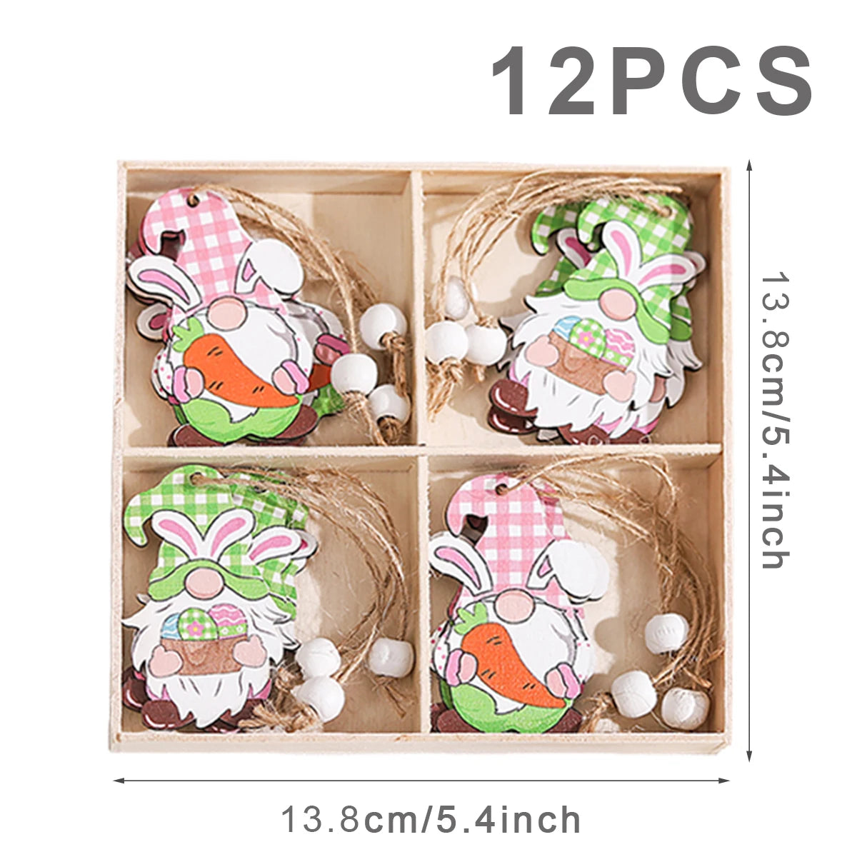 2024 Easter Wooden Decoration