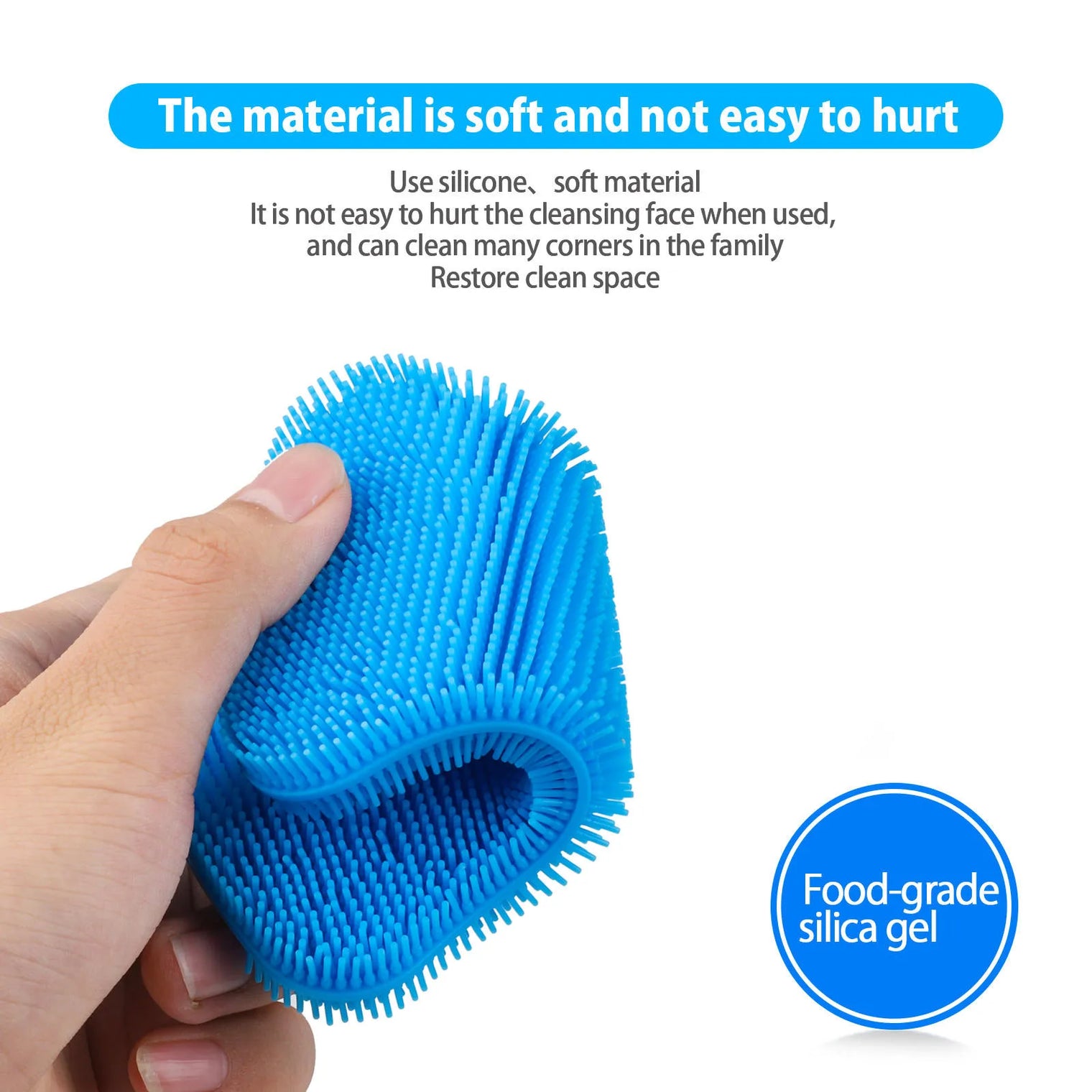 3-Pack Silicone Dish Sponges