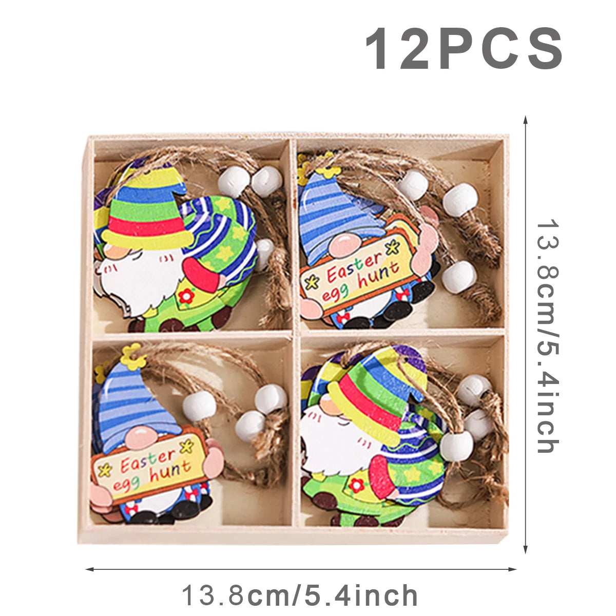 2024 Easter Wooden Decoration