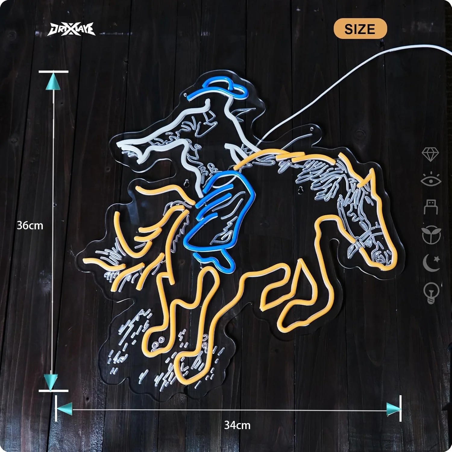 Cowboy Neon Sign
