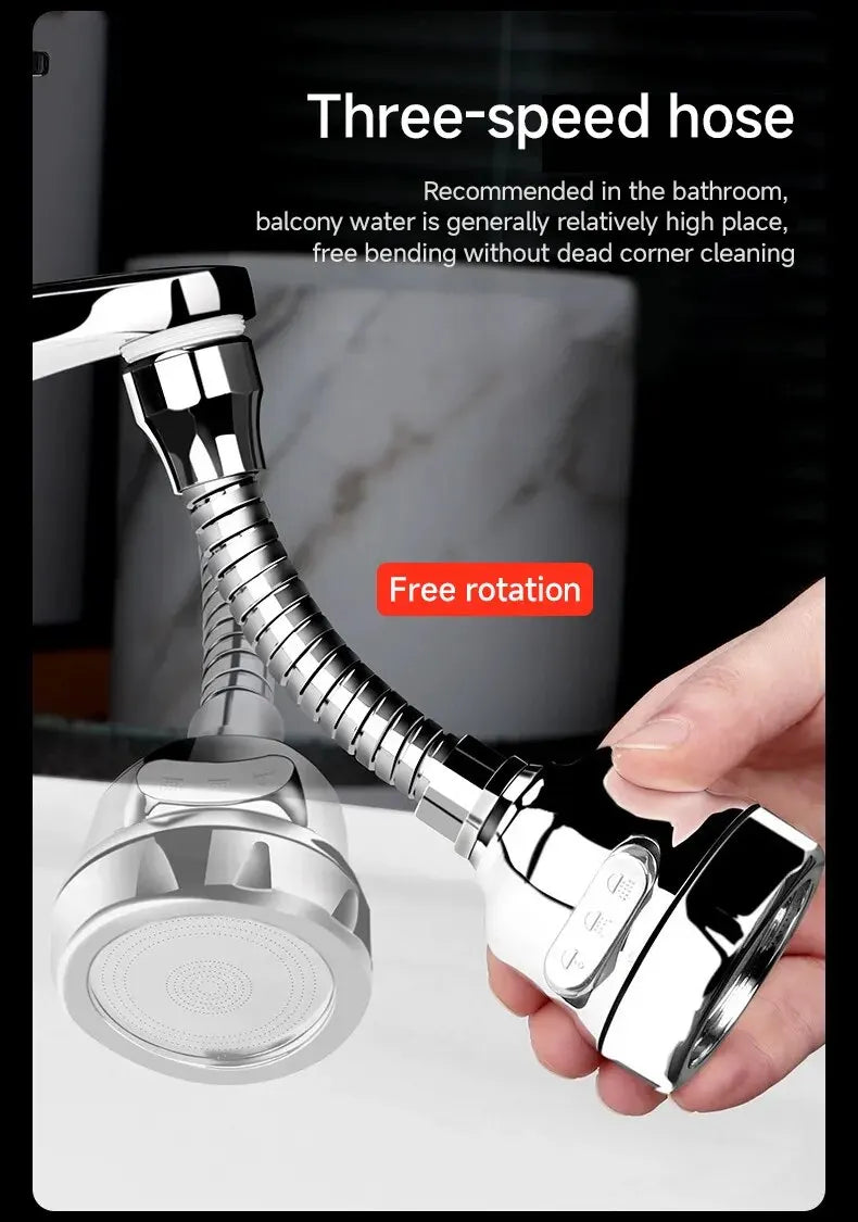 3-Mode Universal Kitchen Faucet Extender:
