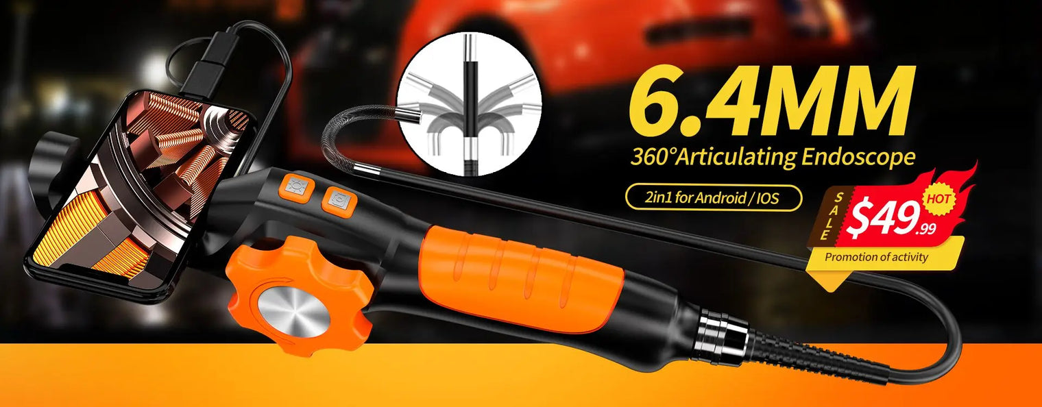 4.3" IPS 1080P Endoscope Camera