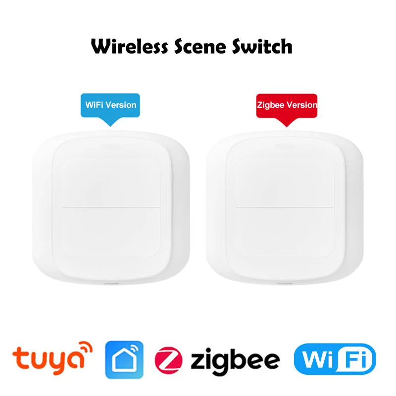 Tuya 2-Gang Smart Scene Switch