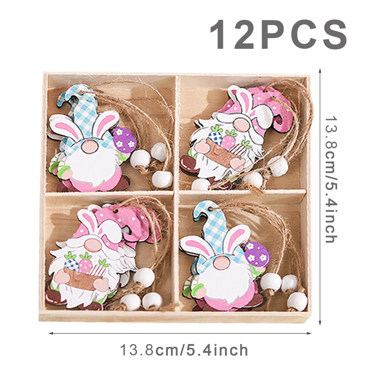 2024 Easter Wooden Decoration