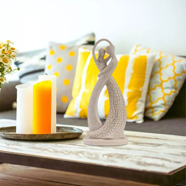 Couples Abstract Statue