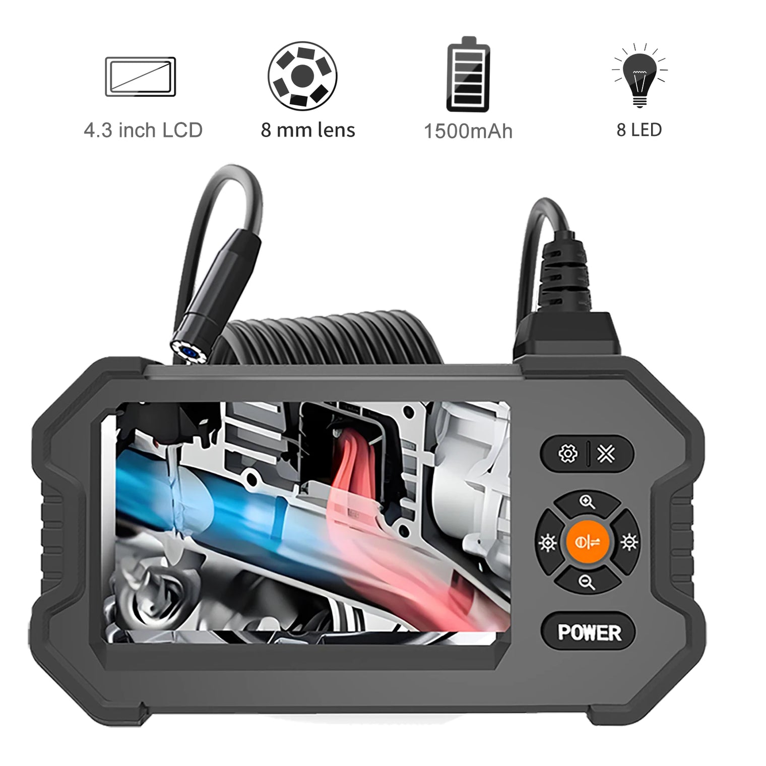 LCD Endoscope Camera