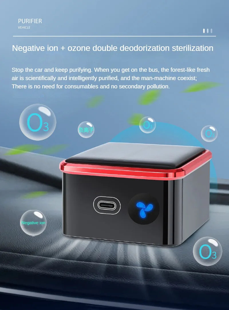 Solar Car Air Purifier