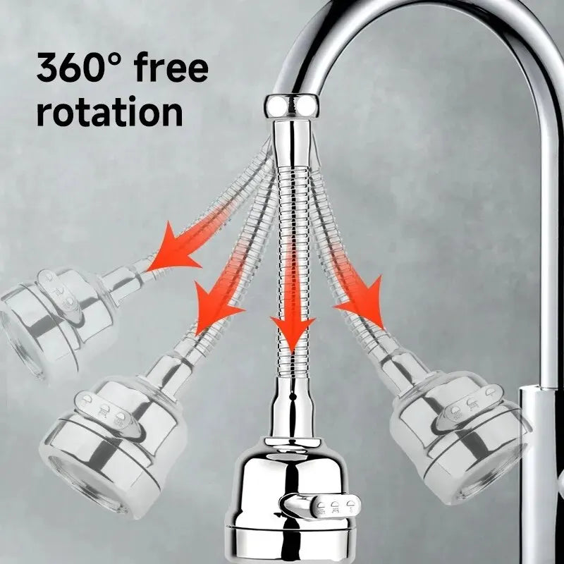 3-Mode Universal Kitchen Faucet Extender: