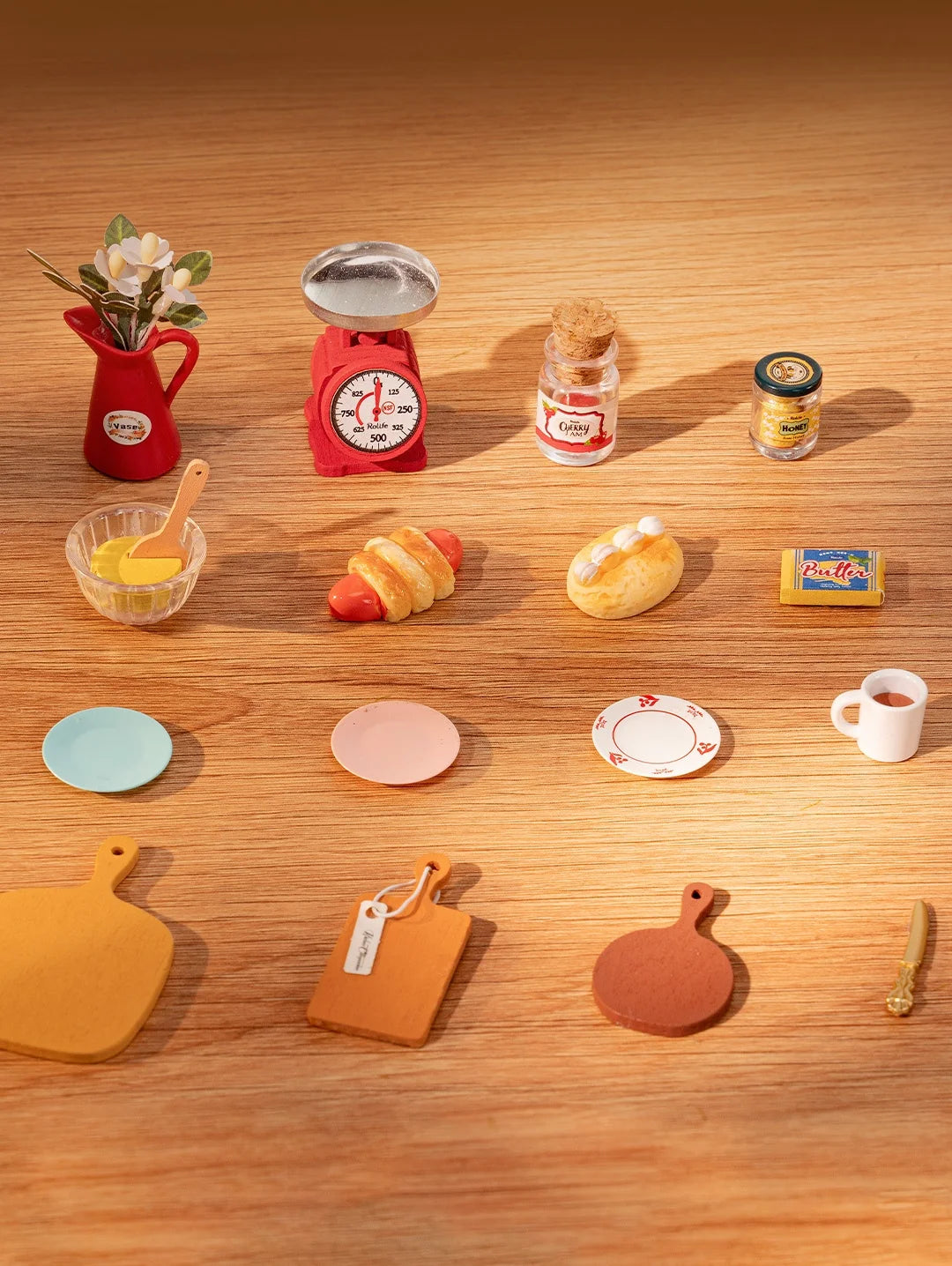 DIY Wooden Baking Hut Puzzle Toy