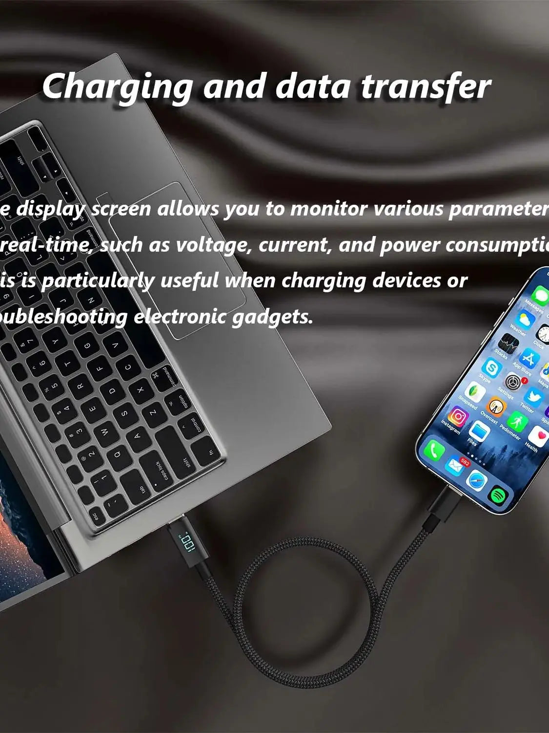 USB-C Fast Charger with LCD