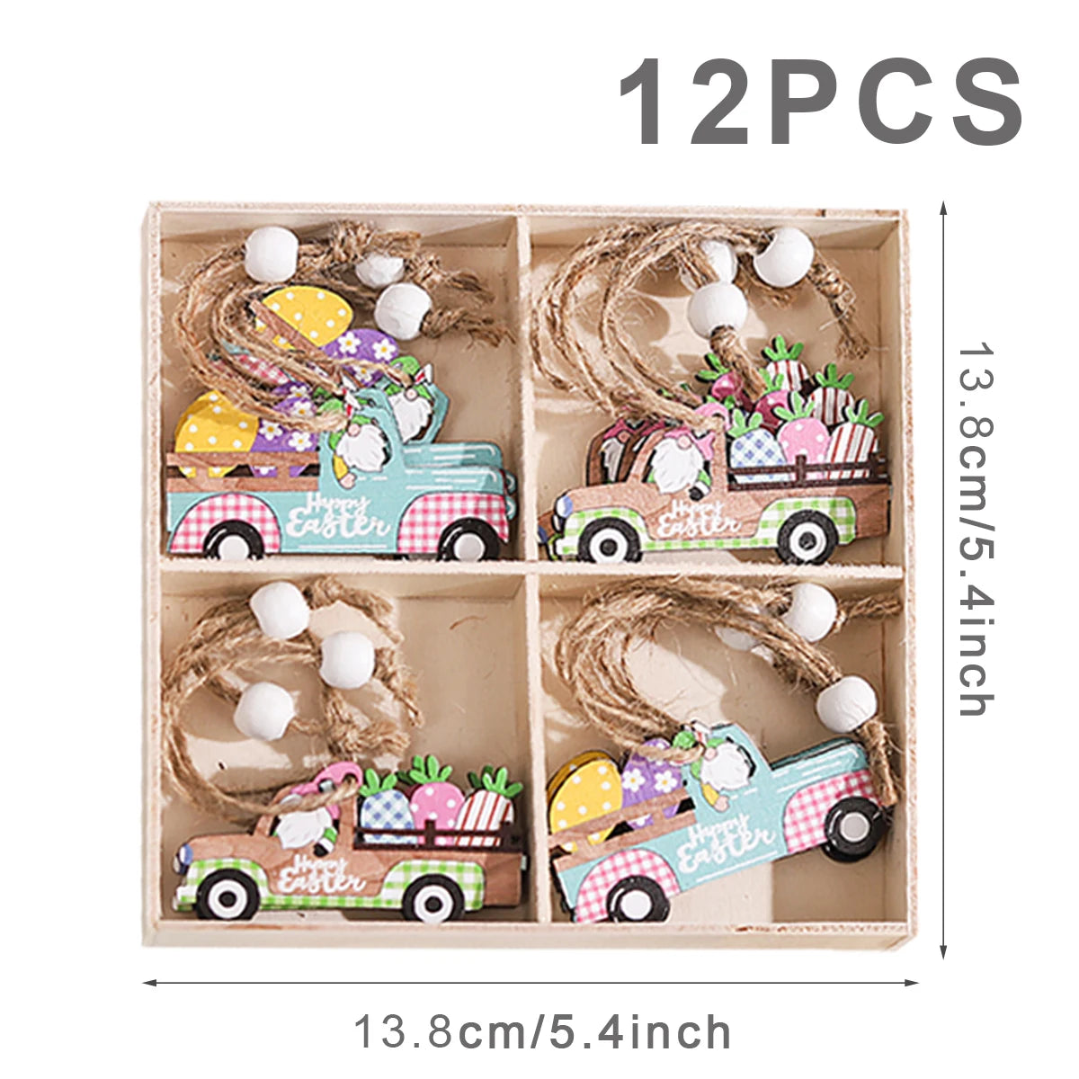 2024 Easter Wooden Decoration