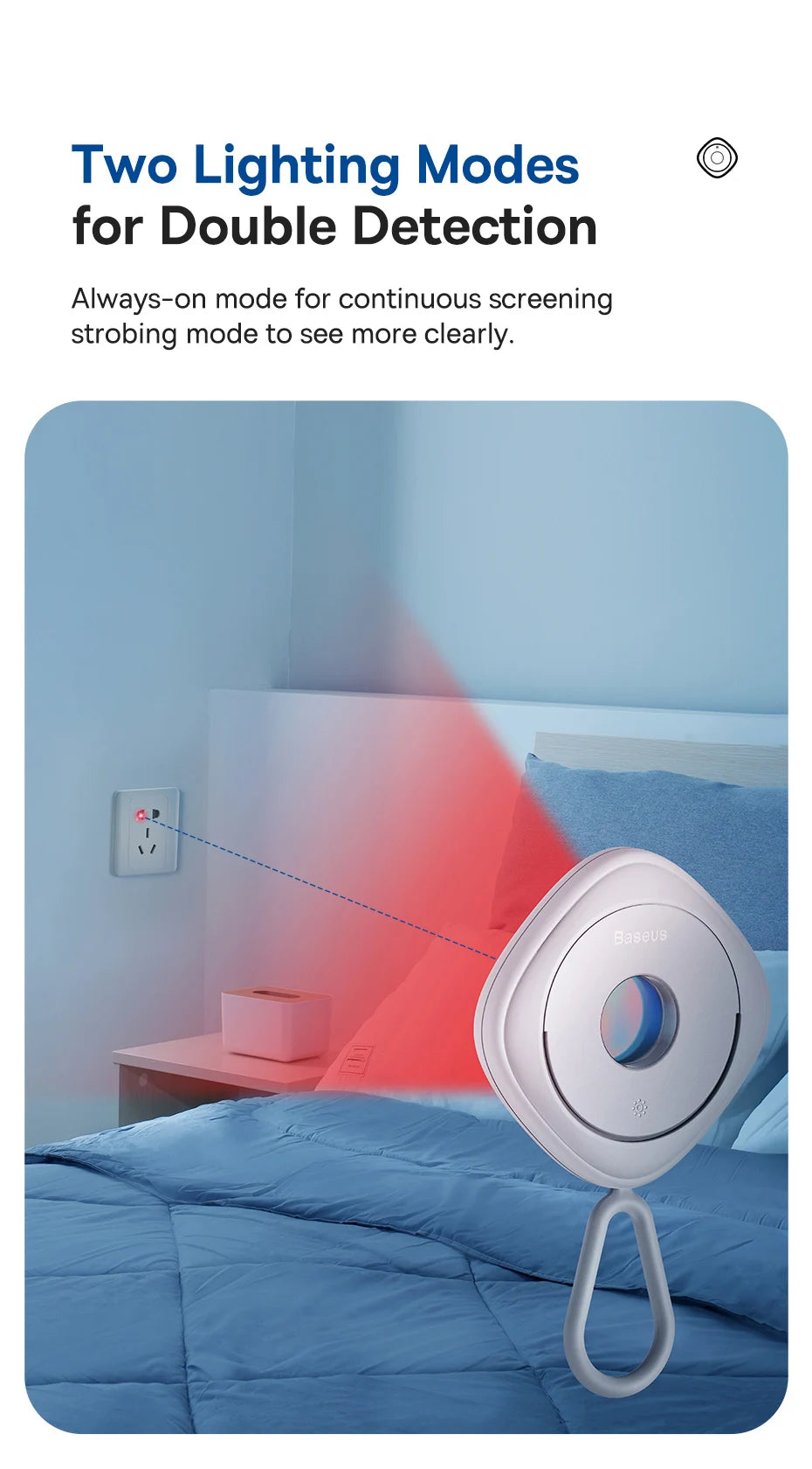 Baseus Anti-Spy Camera Detecto