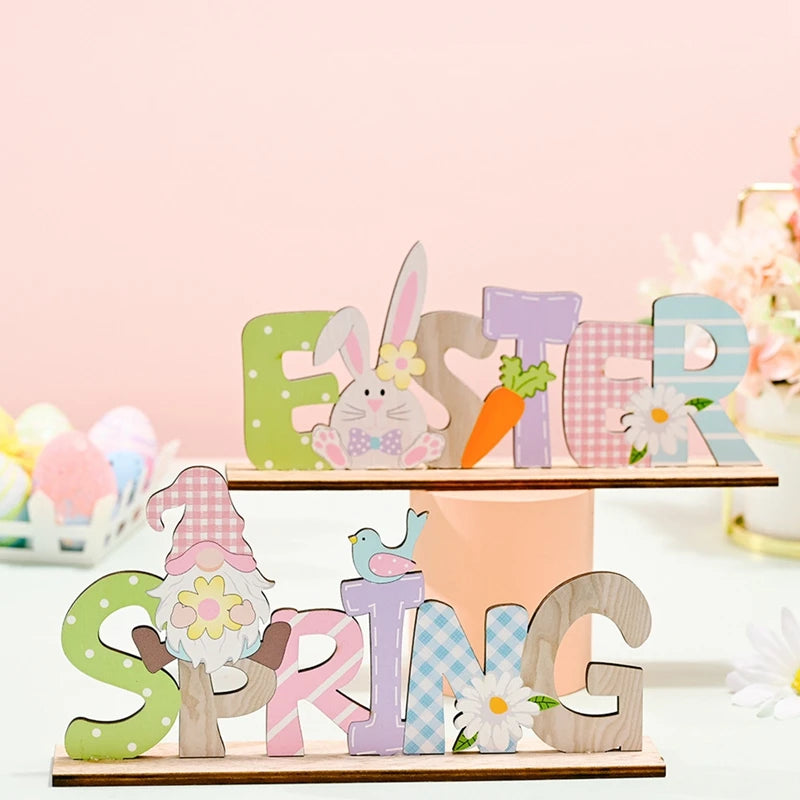 2024 Easter Wooden Decoration