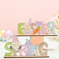 2024 Easter Wooden Decoration