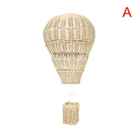 Rattan Hot Air Balloon Decor