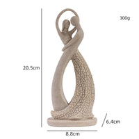Couples Abstract Statue