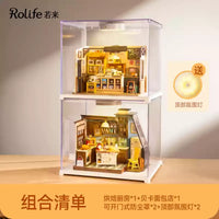 DIY Wooden Baking Hut Puzzle Toy