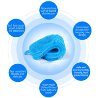 3-Pack Silicone Dish Sponges