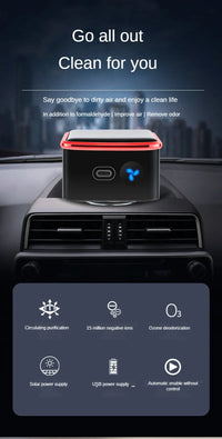 Solar Car Air Purifier