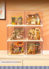 DIY Wooden Baking Hut Puzzle Toy