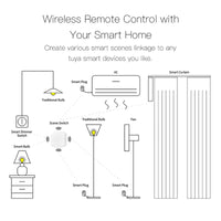 Tuya 2-Gang Smart Scene Switch