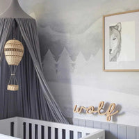 Rattan Hot Air Balloon Decor