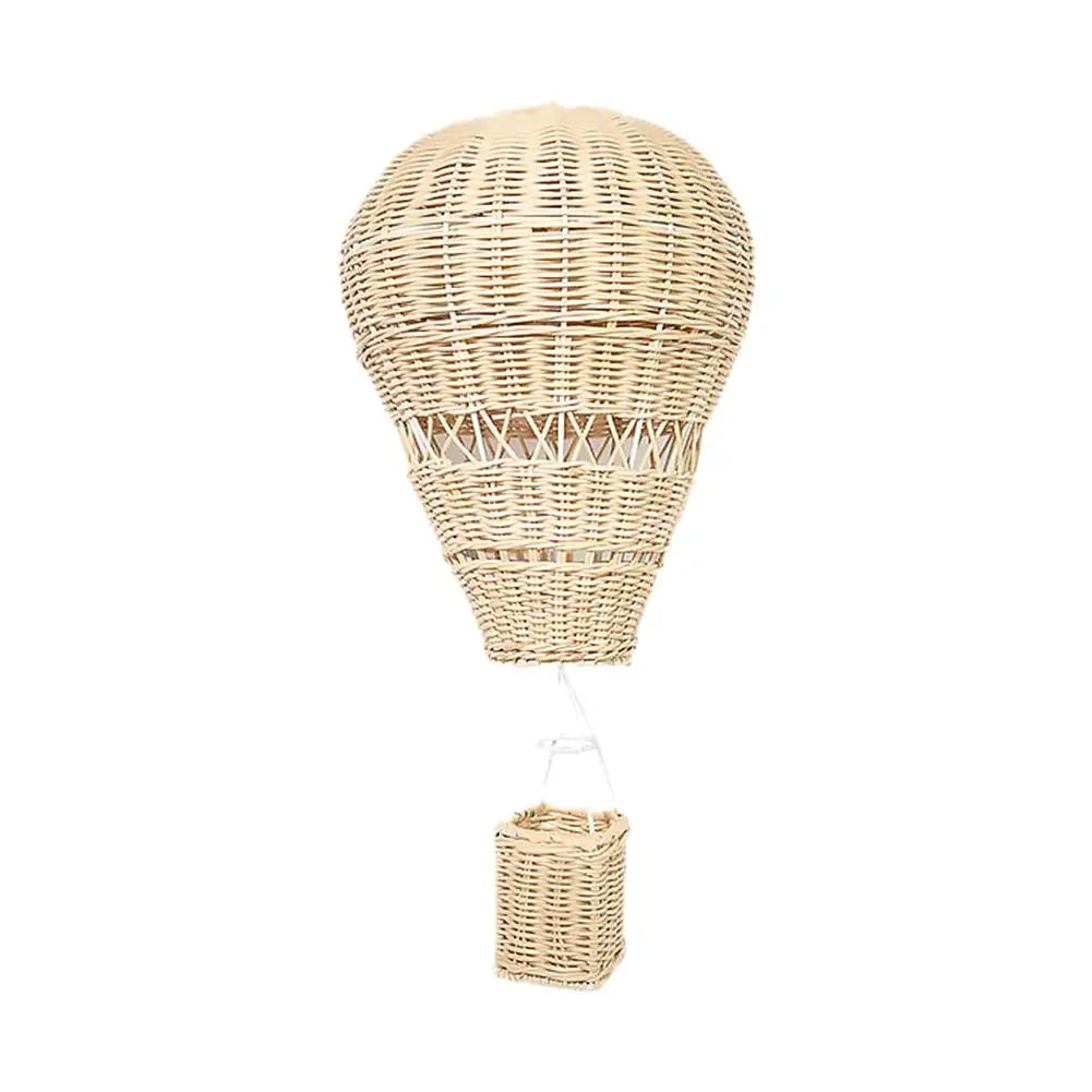 Rattan Hot Air Balloon Decor
