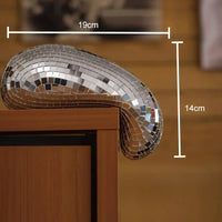 Melted Disco Ball Sculpture