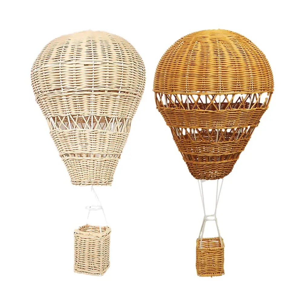Rattan Hot Air Balloon Decor