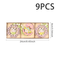 2024 Easter Wooden Decoration
