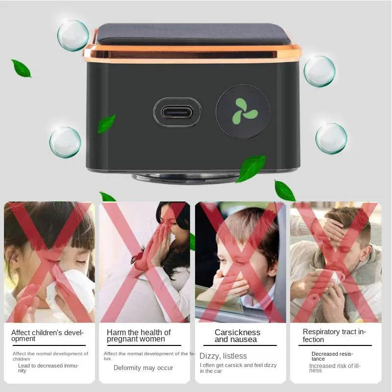 Solar Car Air Purifier