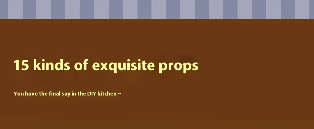 DIY Wooden Baking Hut Puzzle Toy